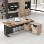 Classeur mobile latéral grand modèle 47" avec roulettes et support d'imprimante