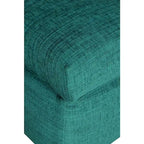Banc de rangement ottoman long rembourré capitonné