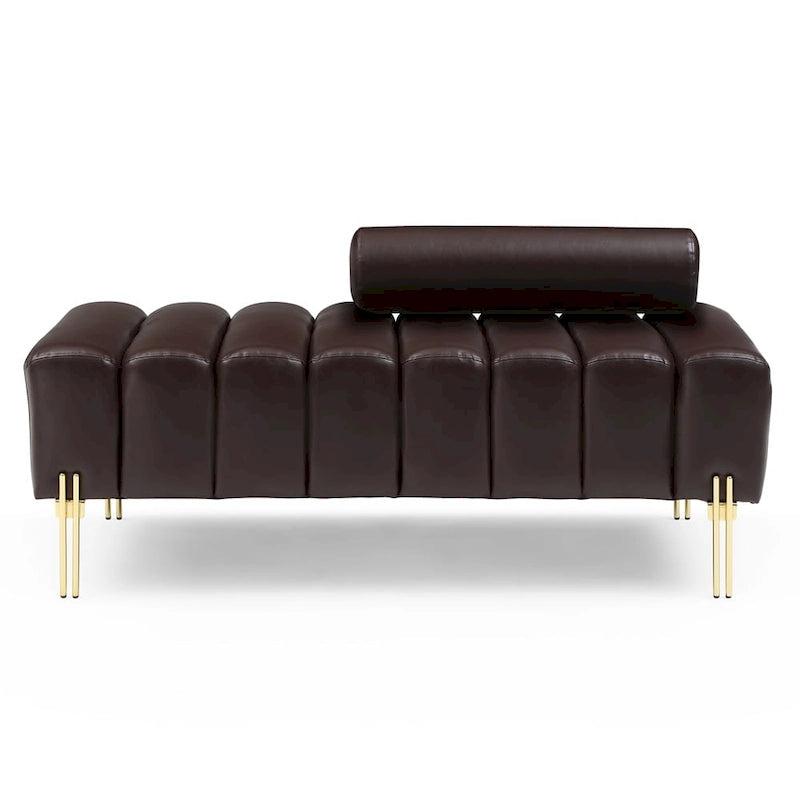 Banc de bout de lit moderne et large
