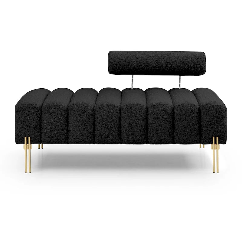 Banc de bout de lit moderne et large
