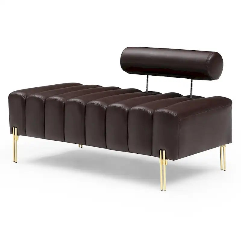 Banc de bout de lit moderne et large