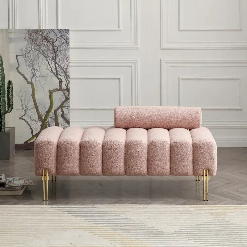 Banc de bout de lit moderne et large