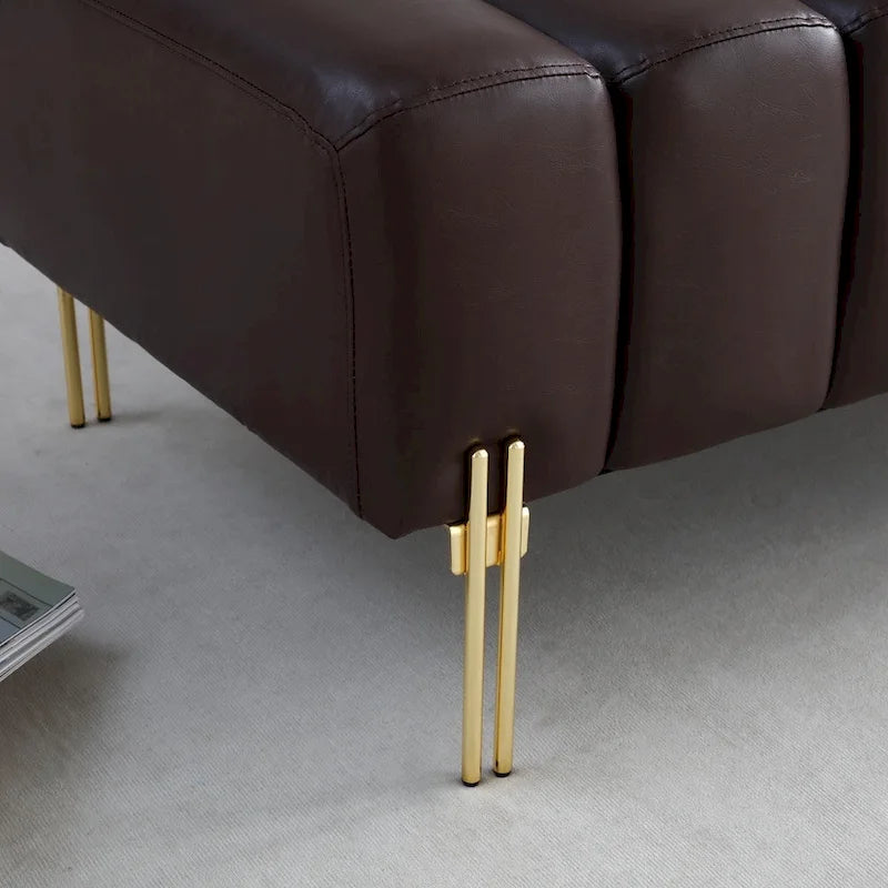 Banc de bout de lit moderne et large