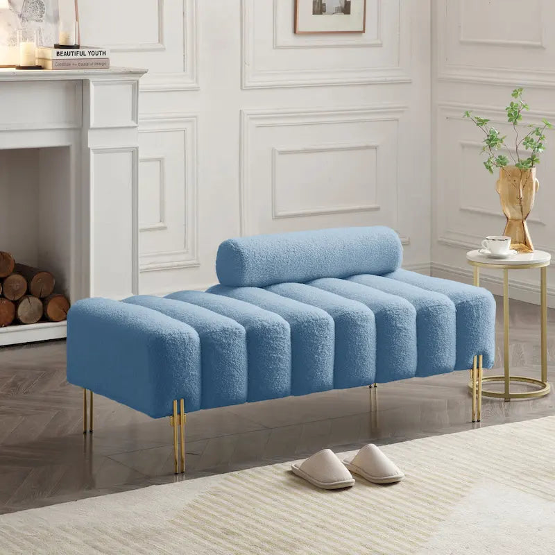 Banc de bout de lit moderne et large