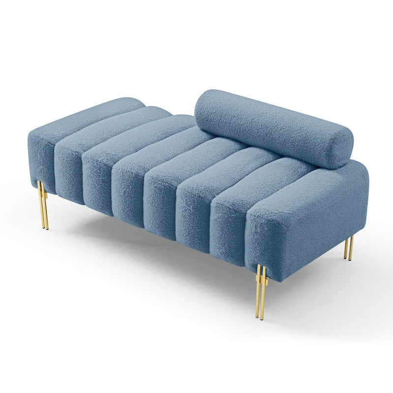 Banc de bout de lit moderne et large