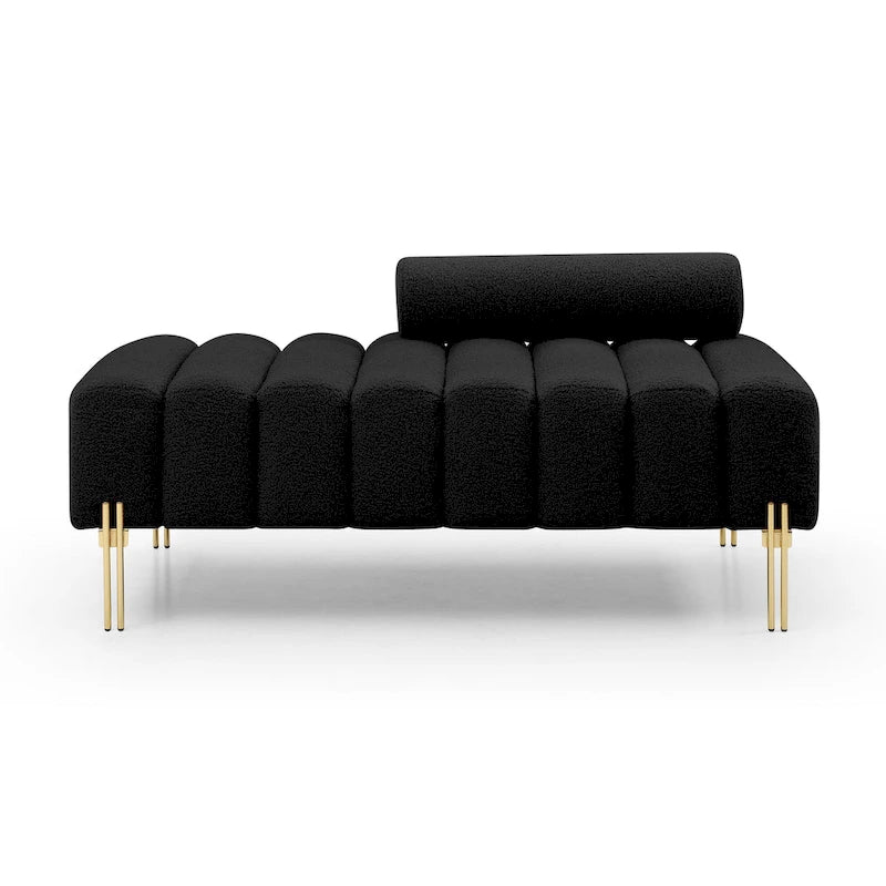Banc de bout de lit moderne et large
