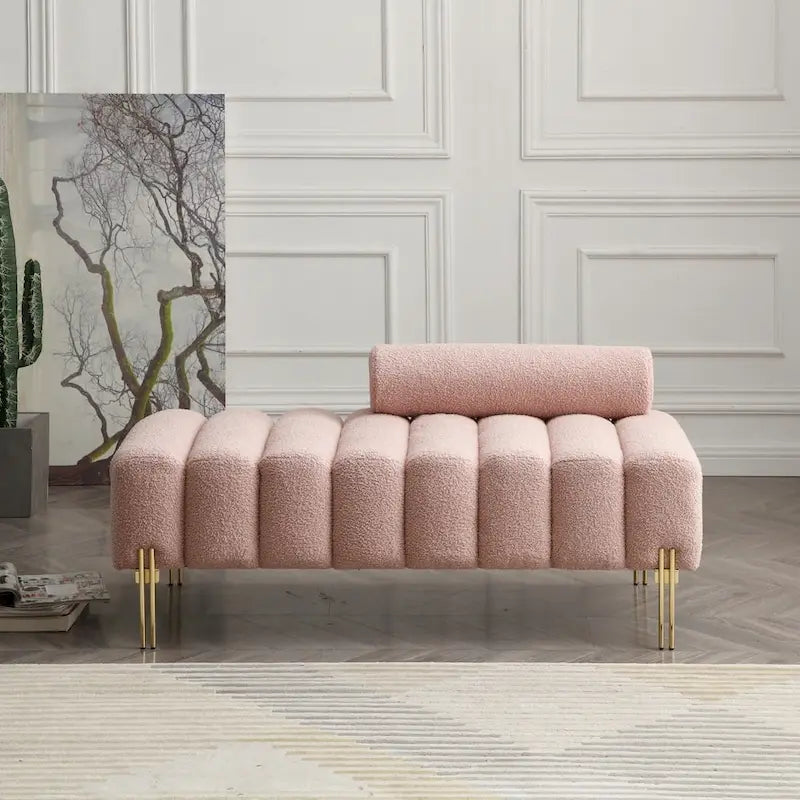 Banc de bout de lit moderne et large