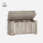 Banc à chaussures pour entrée - 39,4 L x 15,7 P x 19,2 H