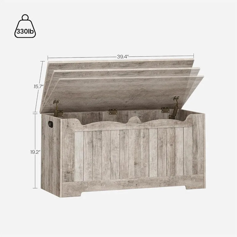 Banc à chaussures pour entrée - 39,4 L x 15,7 P x 19,2 H