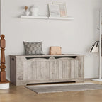Banc à chaussures pour entrée - 39,4 L x 15,7 P x 19,2 H