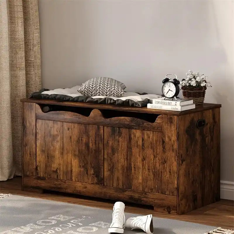 Banc à chaussures pour entrée - 39,4 L x 15,7 P x 19,2 H