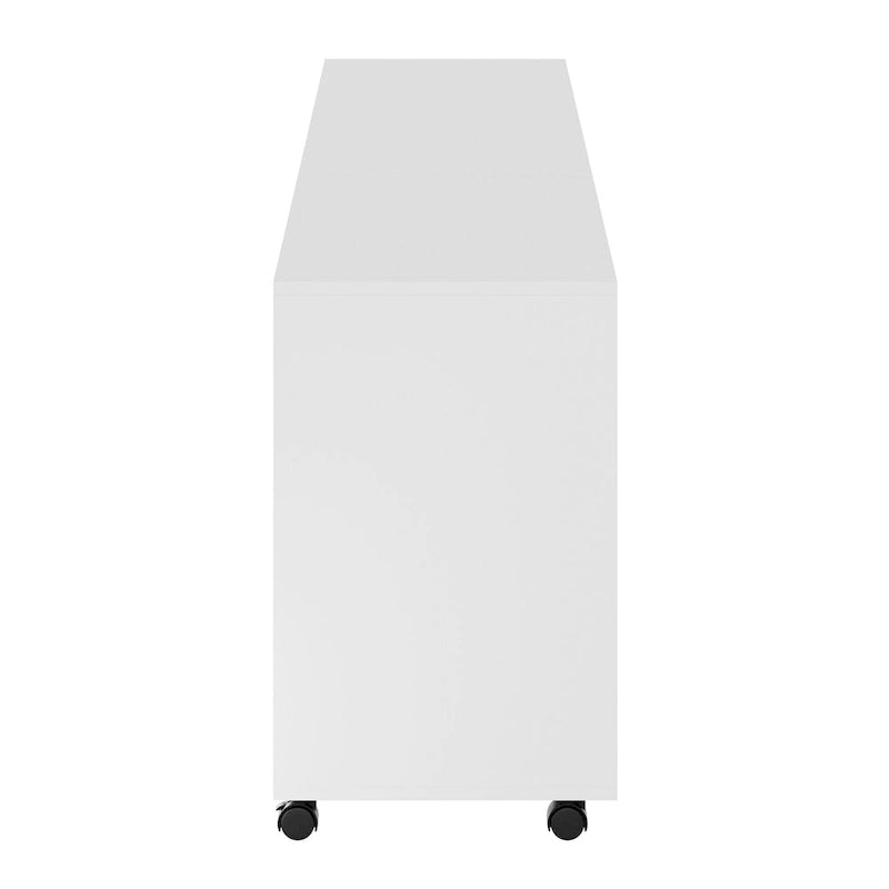 Ensemble de 3 armoires de rangement, blanc