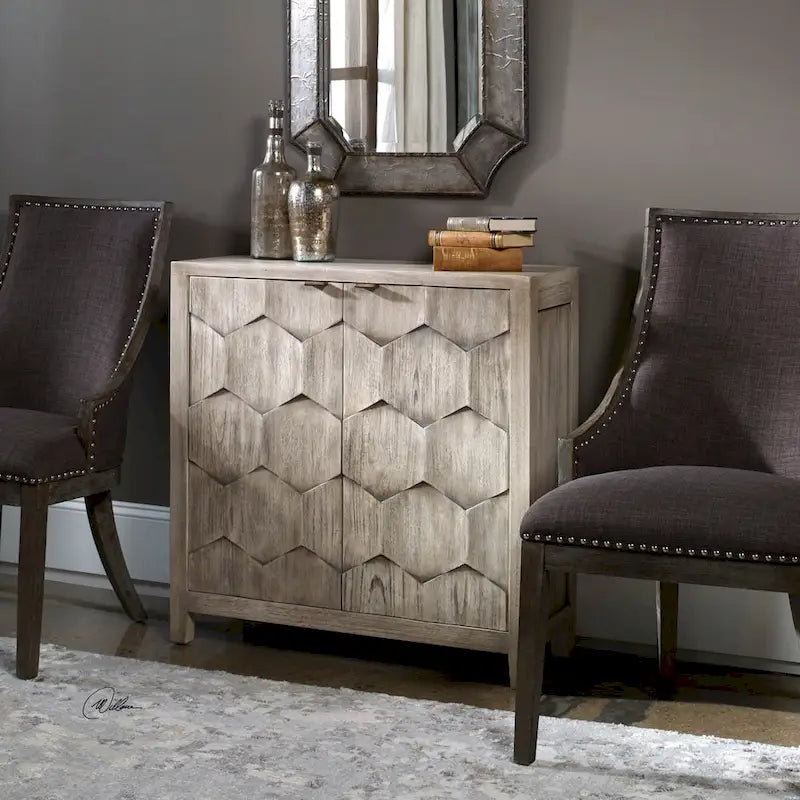 Meuble console Ivoire Fumé