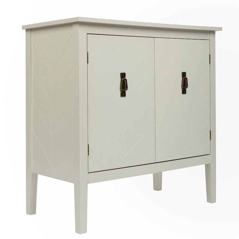 Meuble bas 2 portes en bois