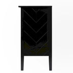Meuble bas 2 portes en bois