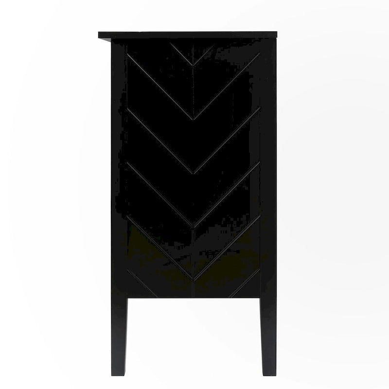 Meuble bas 2 portes en bois