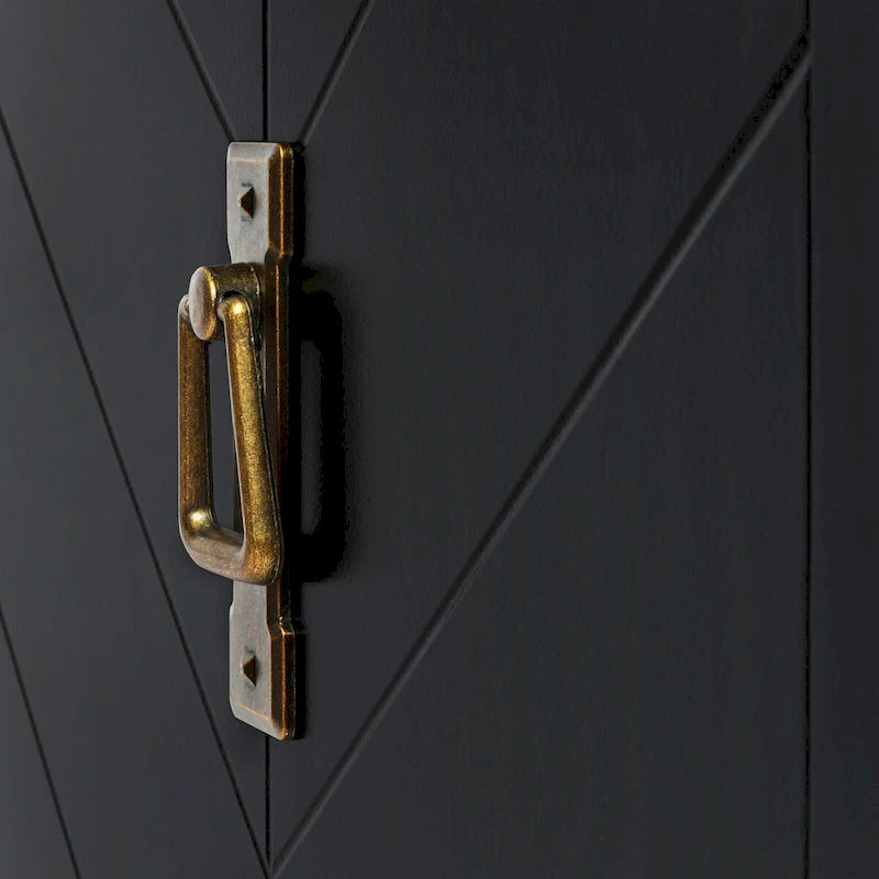 Meuble bas 2 portes en bois