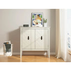 Meuble bas 2 portes en bois