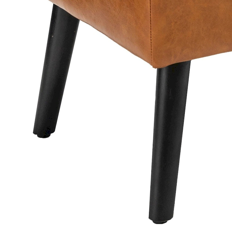 Banc de rangement capitonné moderne et élégant avec plateau relevable