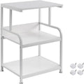 Support d'imprimante, table d'imprimante à 3 étagères avec roulettes - 20.08 x 15.75 x 30.12