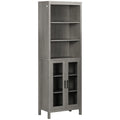 Meuble de Rangement Haut pour Salle de Bain - 11,75P x 20,75L x 63,75H