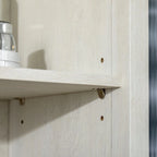 Meuble de Rangement Haut pour Salle de Bain - 11,75P x 20,75L x 63,75H
