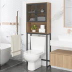 Organisateur de salle de bain au-dessus des toilettes - 9,06P x 24,8L x 65H