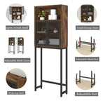 Organisateur de salle de bain au-dessus des toilettes - 9,06P x 24,8L x 65H
