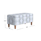 Banc de rangement